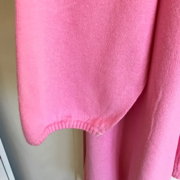 SILHOUETTES Cotton Sweater Swing Style Long Sleeve Pink Women’s Plus Size 3X - Picture 9 of 12
